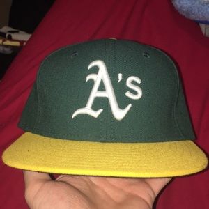 Oakland Athletics New Era Fitted Hat.